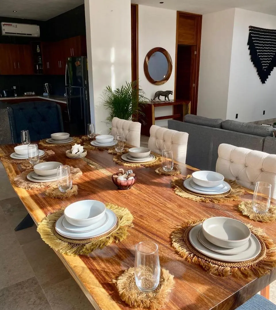 Luxury Jungle Penthouse With Private Rooftop Pool Chemuyil