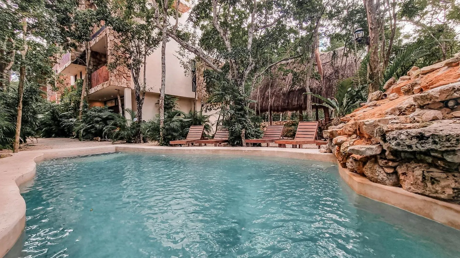 Luxury Jungle Penthouse With Private Rooftop Pool Chemuyil Apartment