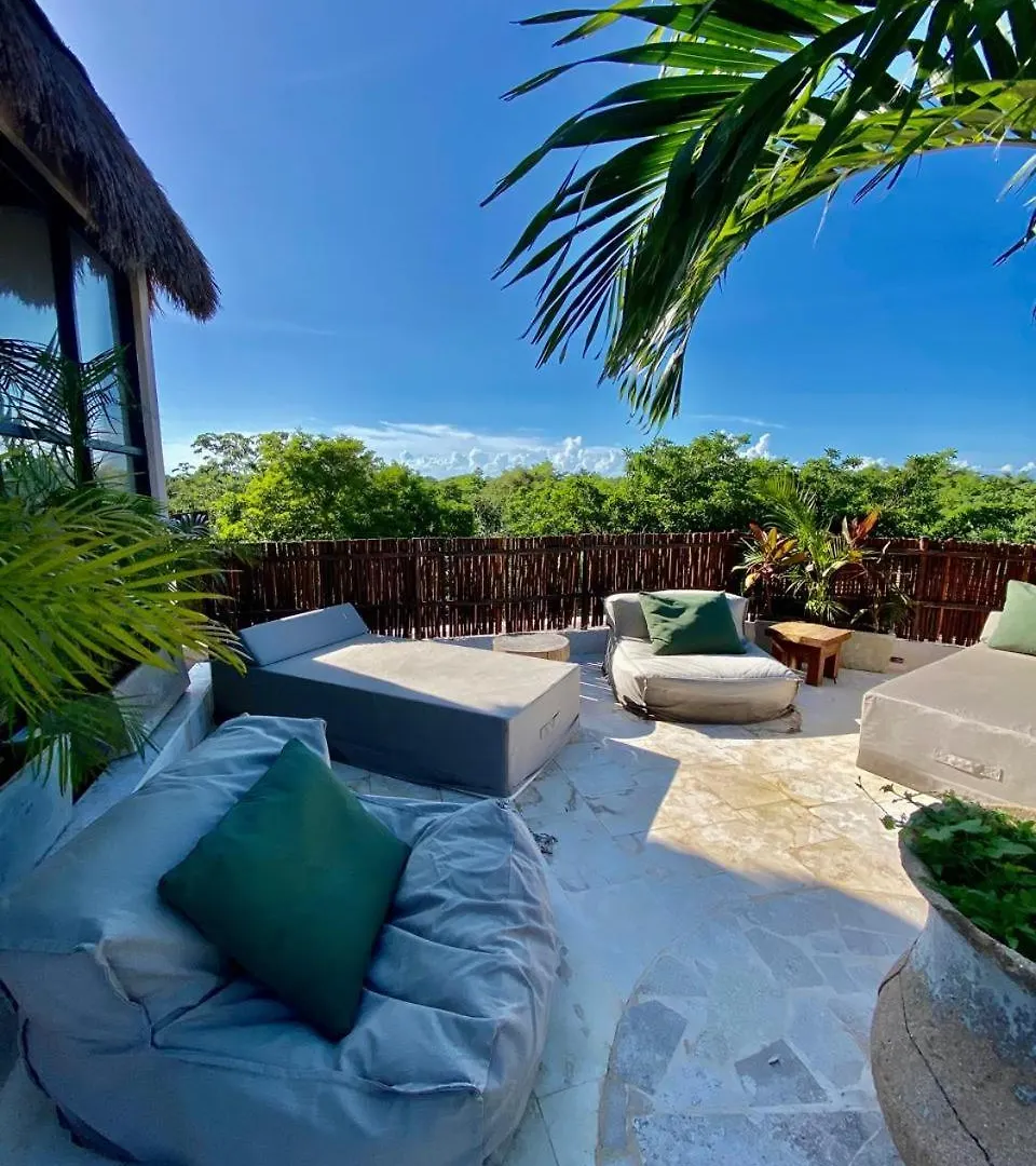 Luxury Jungle Penthouse With Private Rooftop Pool Chemuyil Mexico